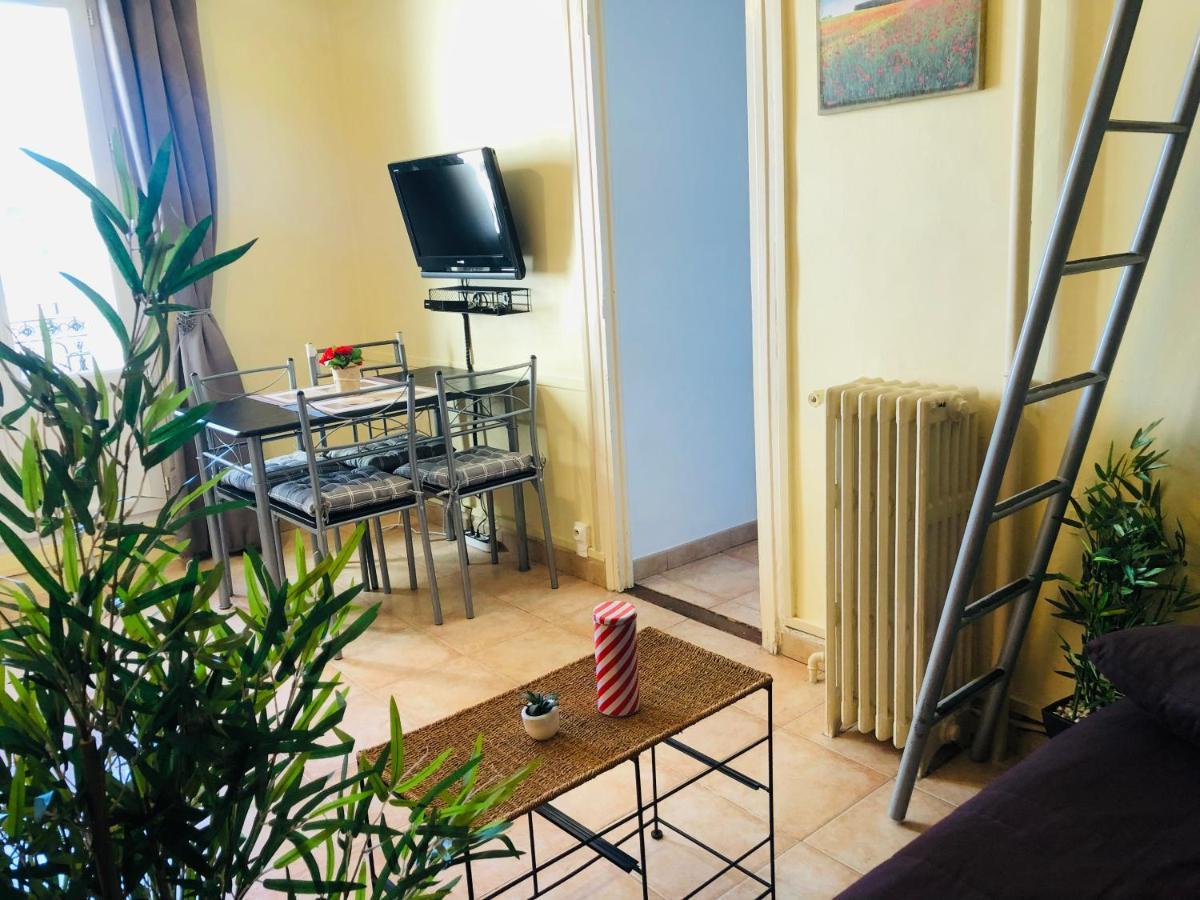 "Studio Ensoleille A Deux Pas Des Plages Avec Sa Grande Terrasse Privee !" Nice Bagian luar foto